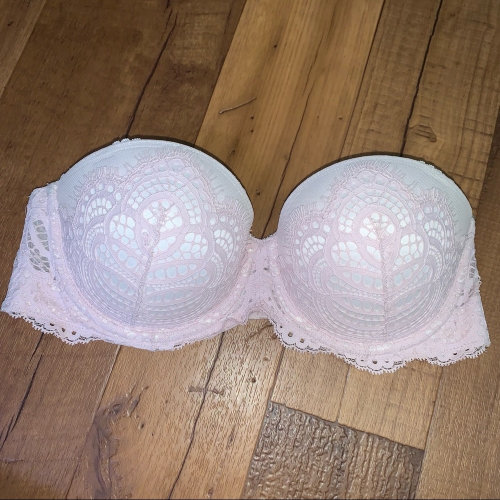 VS Dream Angels Lace Multi-way Strapless Bra 🤍
